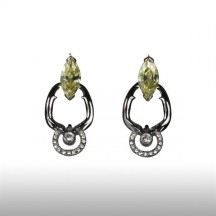 Lime Ardent Earrings 