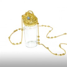Gold Drop OF Idleness Necklace