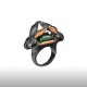 Emerald Robin Goodfellow Ring