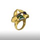 Green Gold Robin Goodfellow Ring