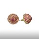 Pink Two Lovely Berries Earrings