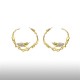 Gold Mantra Woodbine Earrings