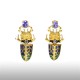 Valour Beetle Earrings
