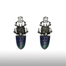 Valour Beetle Earrings
