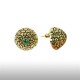 Gold Two Lovely Berries Earrings