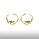 Gold Mantra Woodbine Earrings