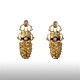 Virgin Thorn Beetle Earrings